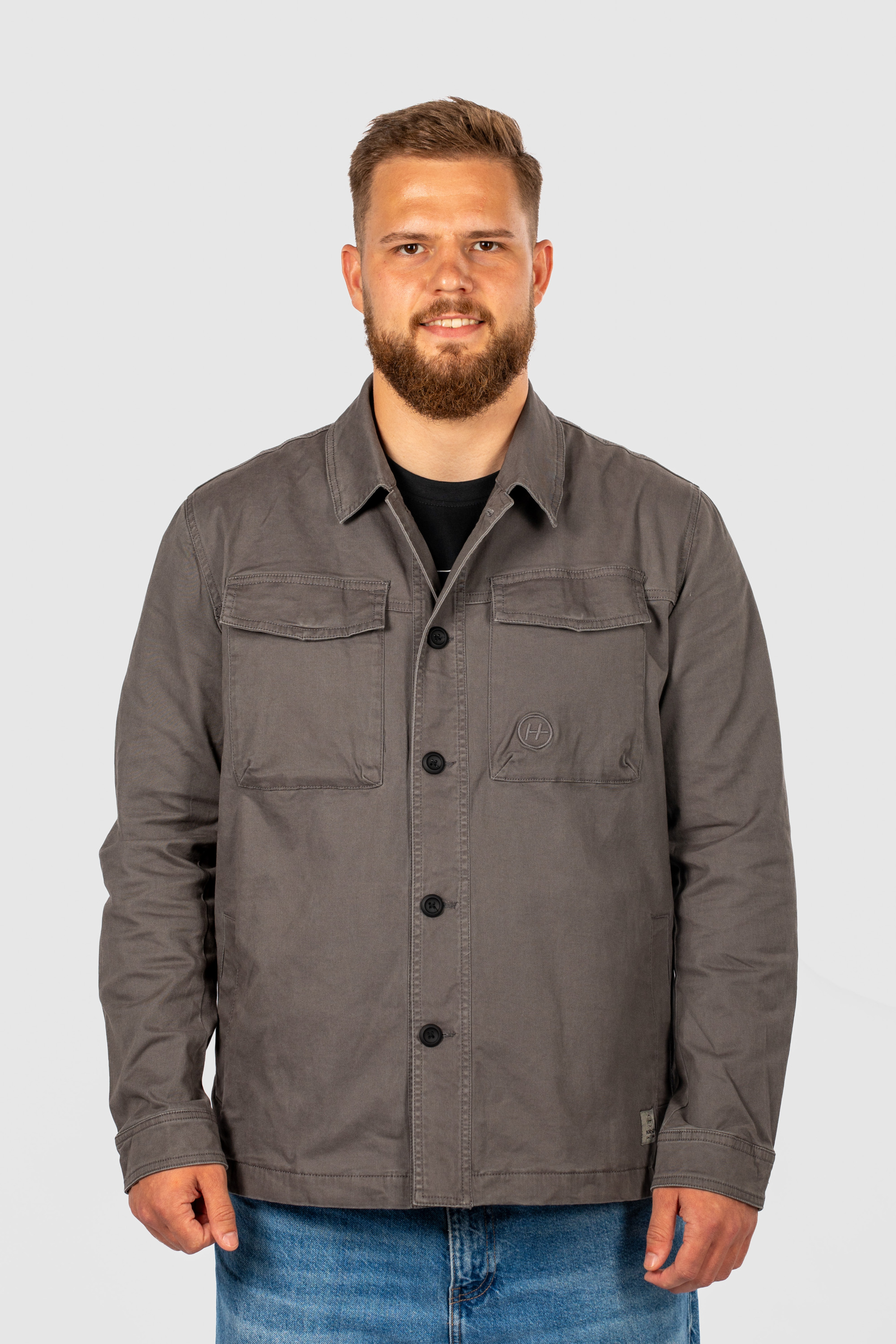 Overshirt dark grey Overshirt dark grey