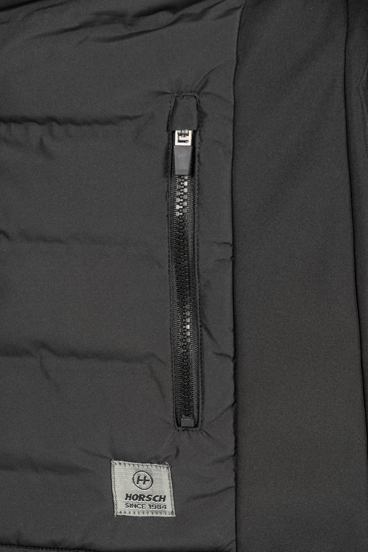 Steppjacke schwarz  Herren