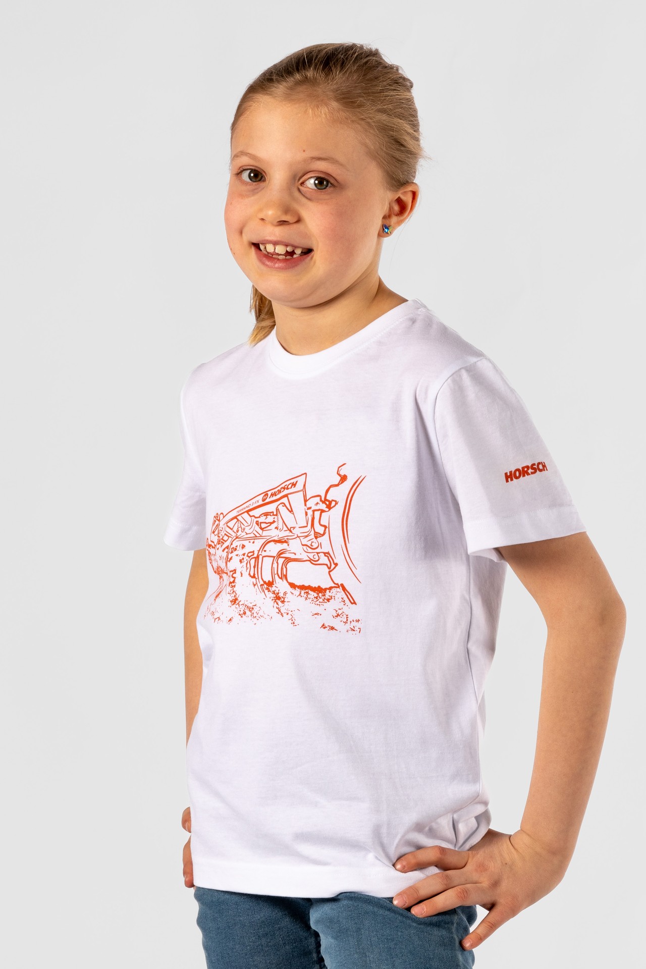 T-Shirt Terrano weiß Kinder