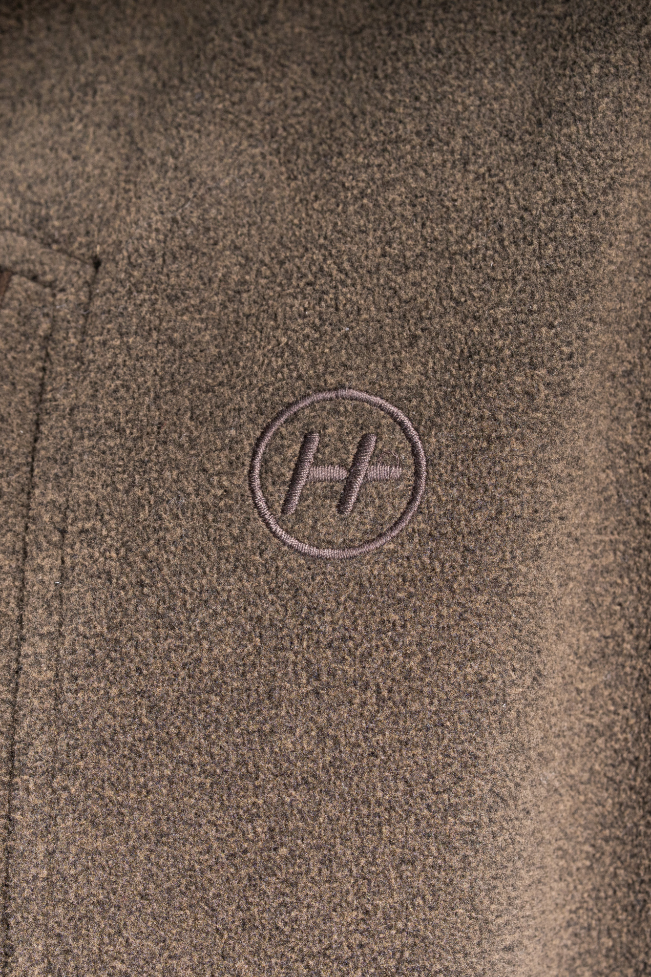 Fleeceweste oliv/umbra Damen