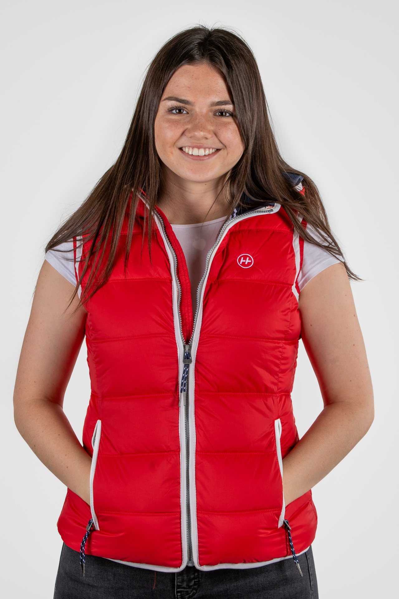 Weste rot Damen