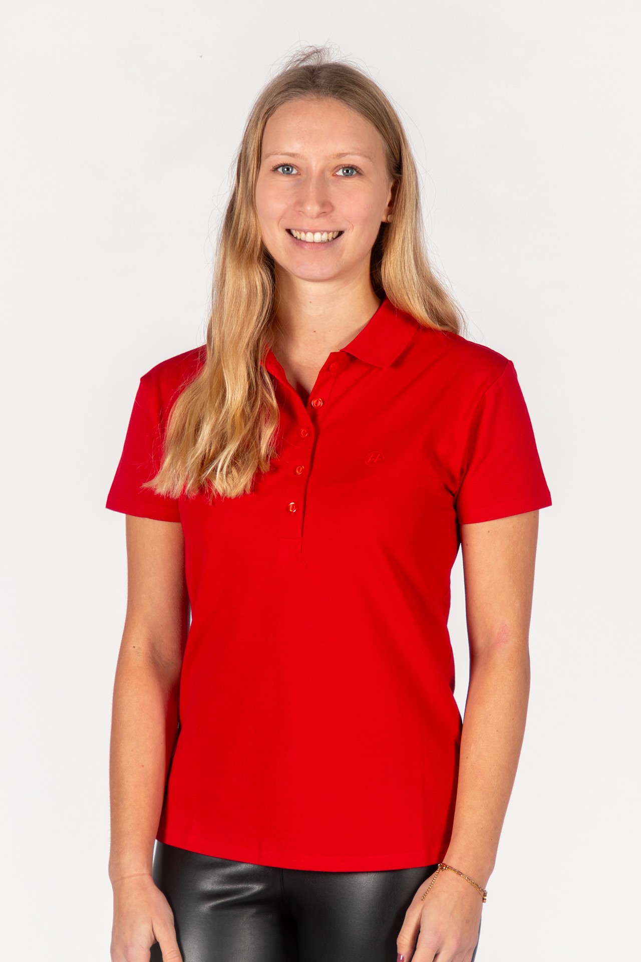 Polo-Shirt rot Damen