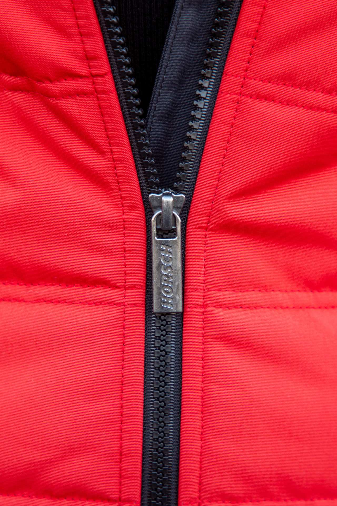 Steppweste workwear schwarz/rot Damen