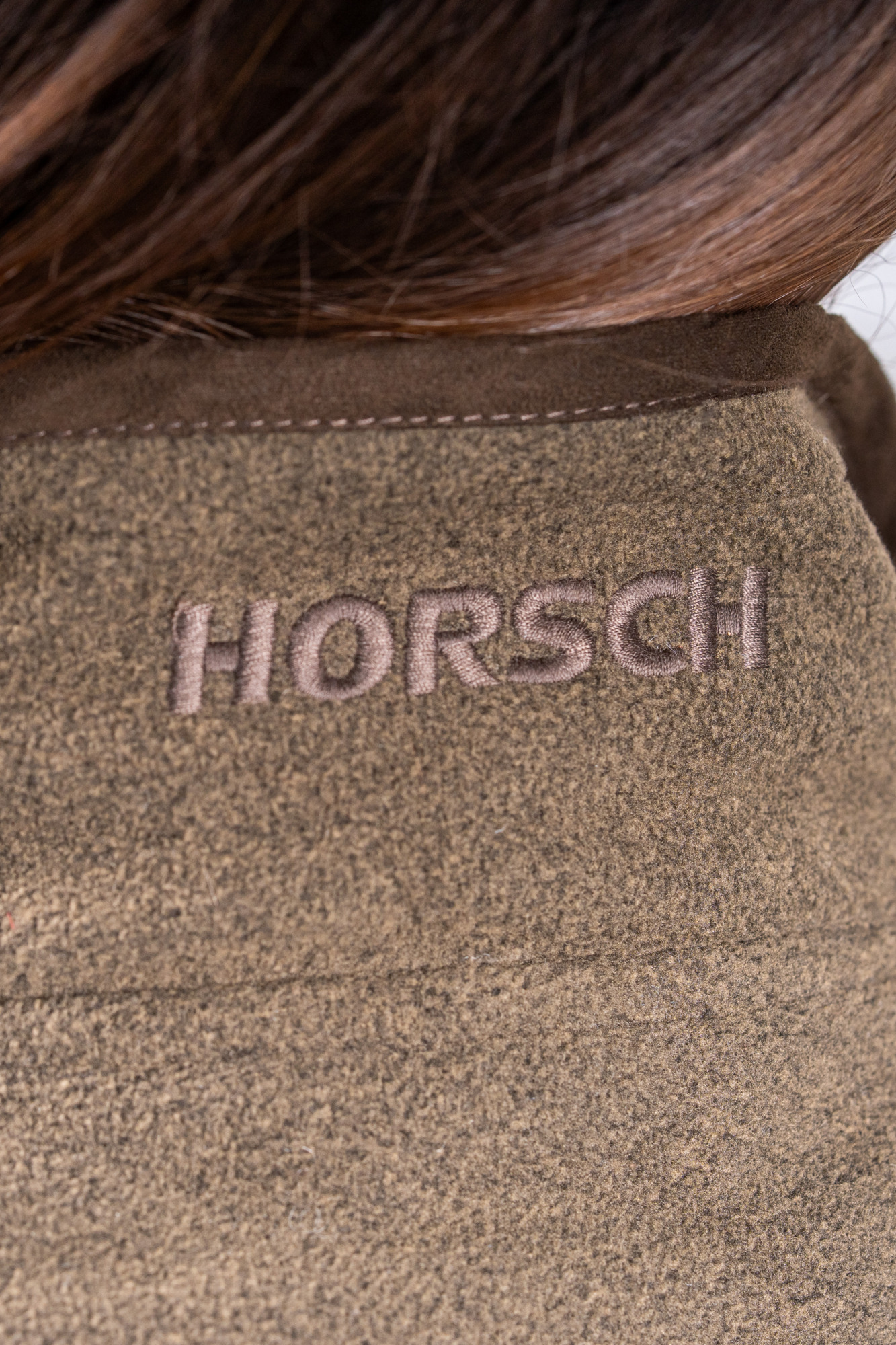 Fleeceweste oliv/umbra Damen