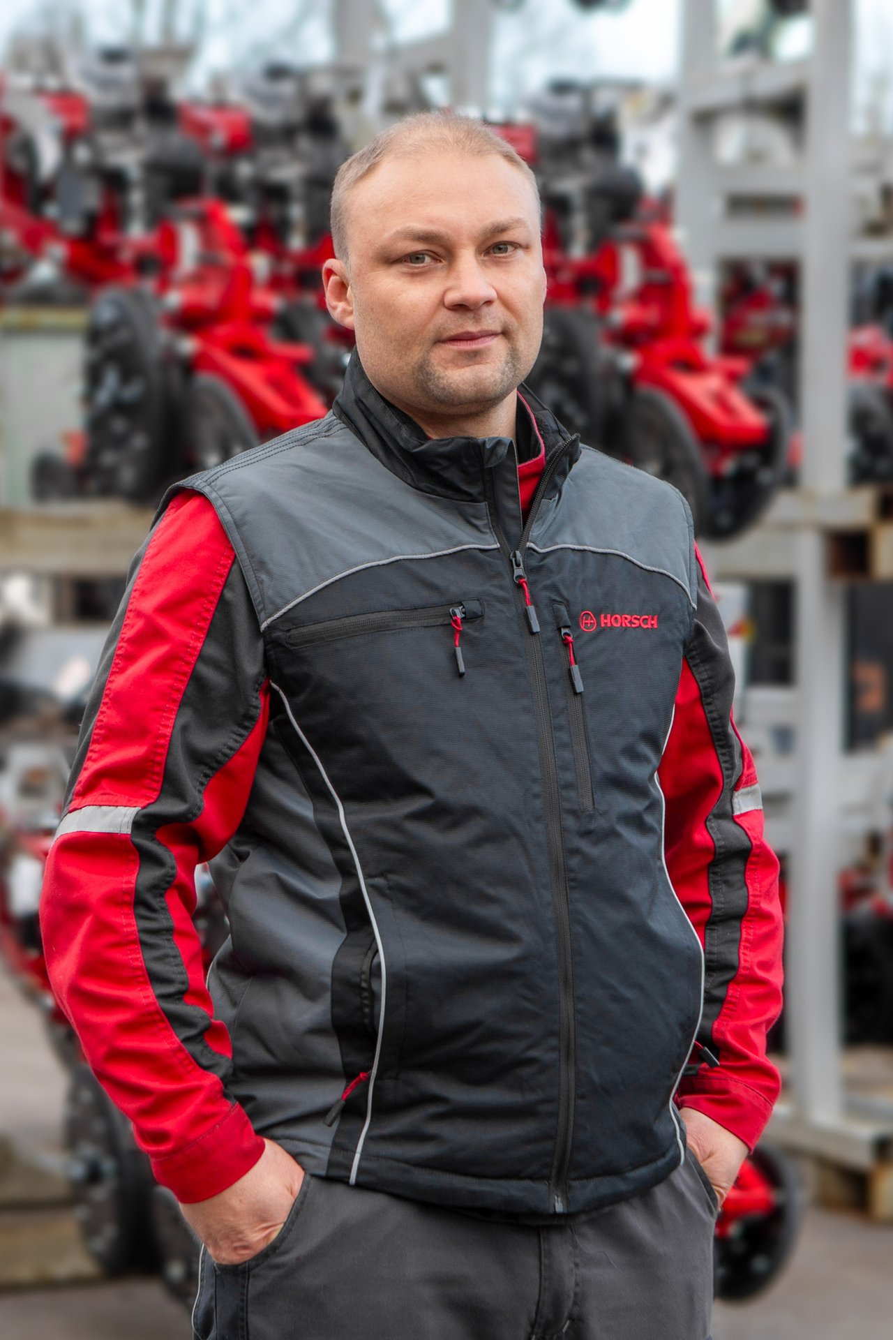 Weste  Workwear  anthrazit