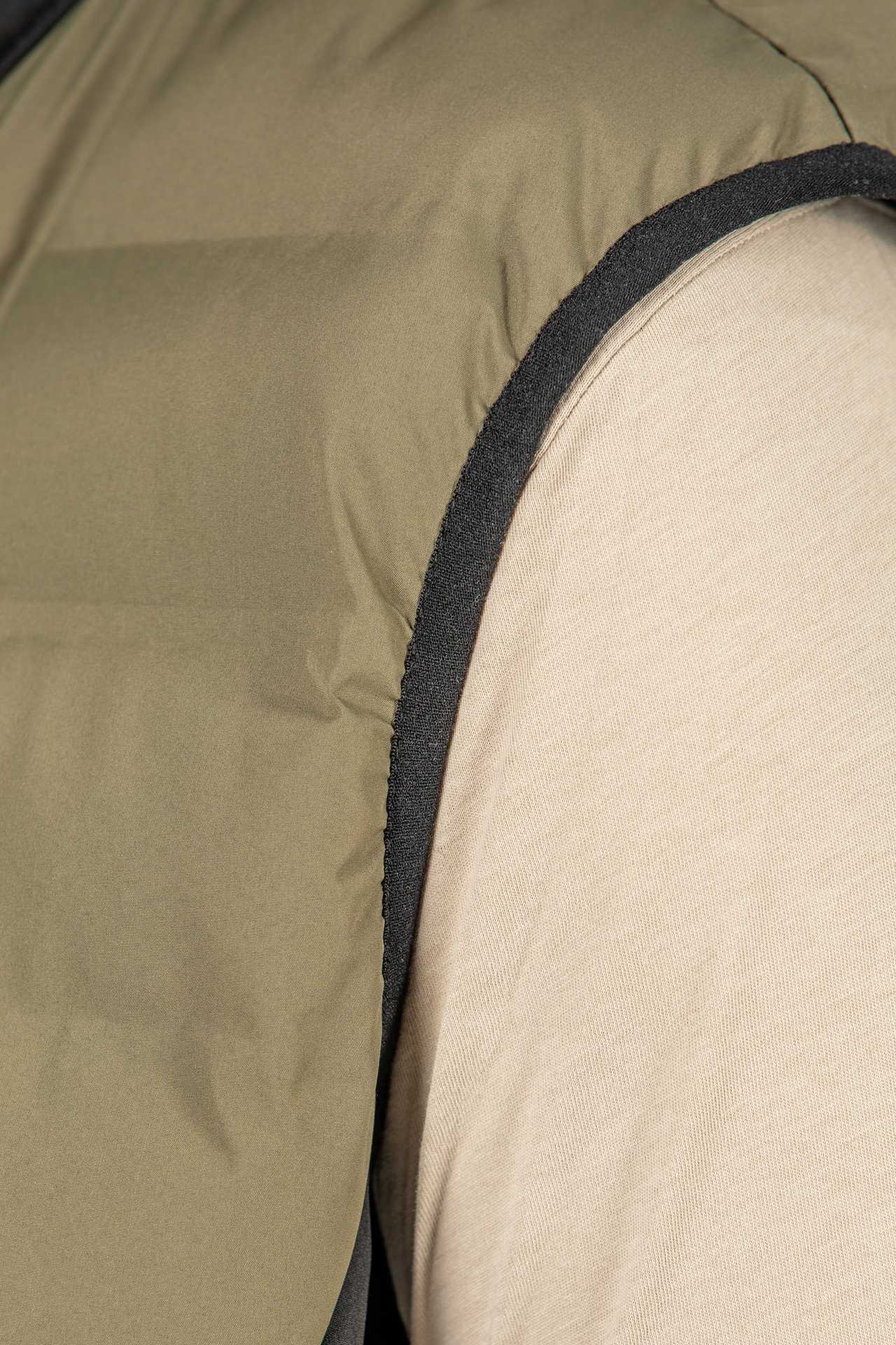 Quilted Vest Olive Women