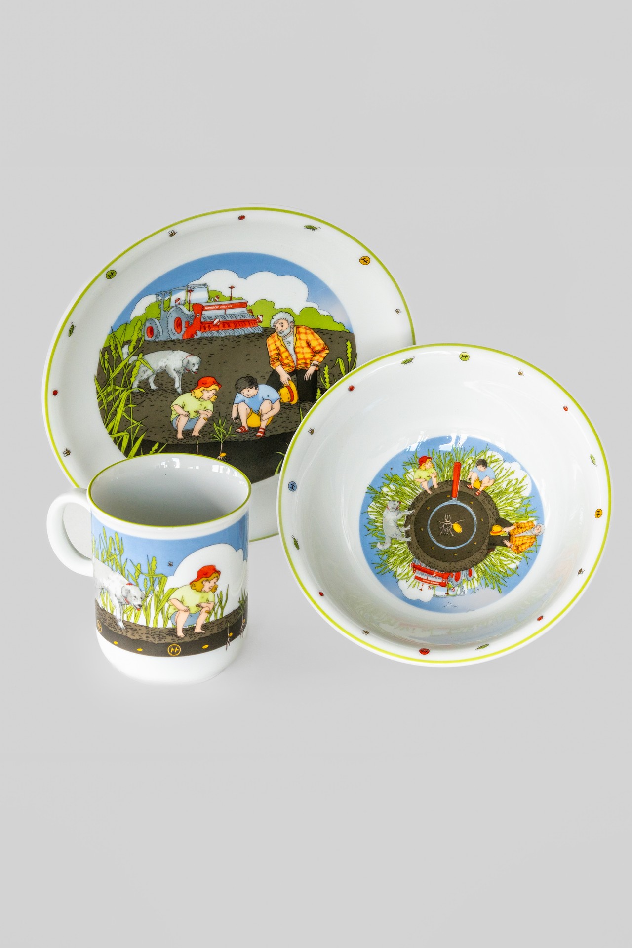 Kindergeschirr Set 3-teilig 