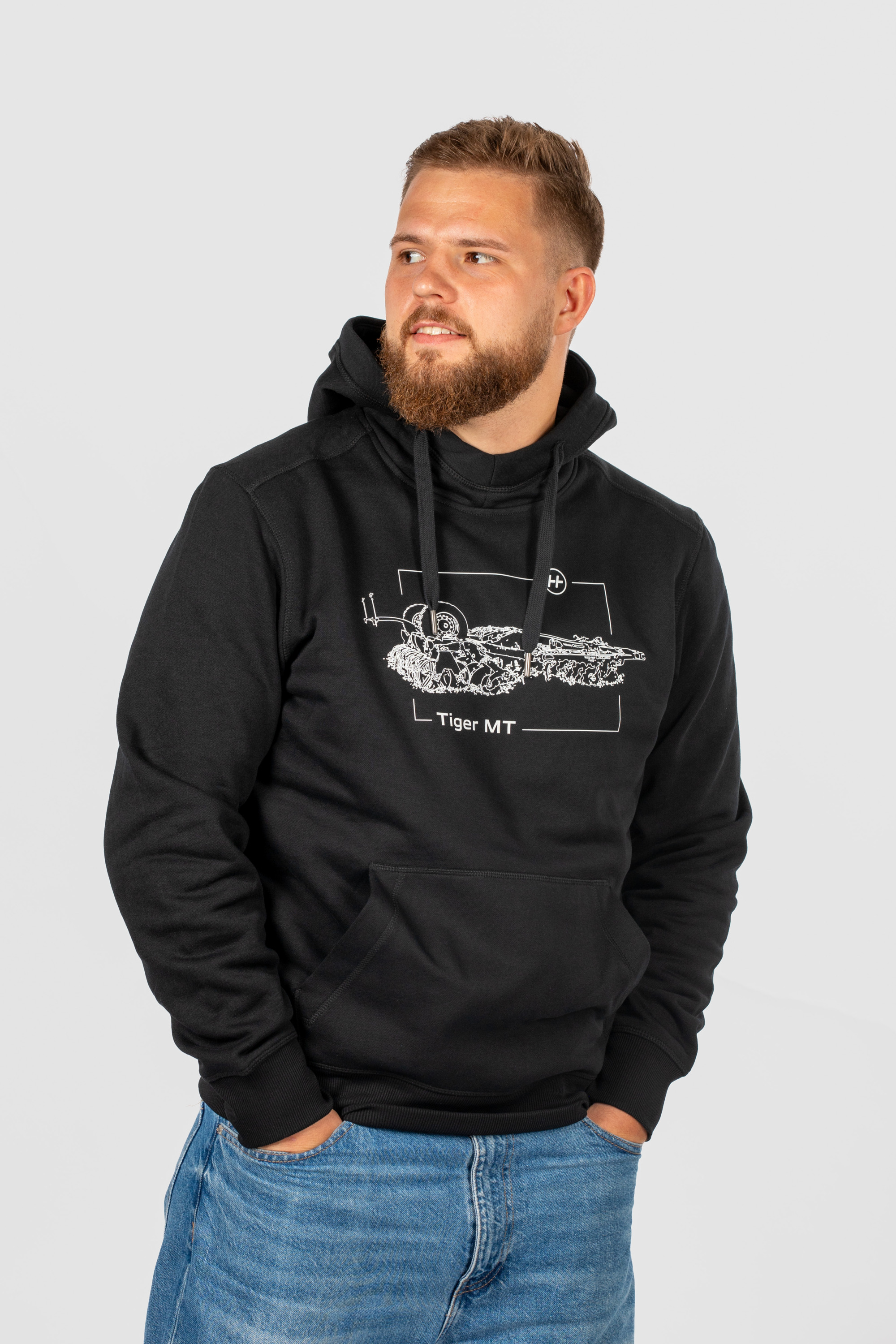 Hoodie Tiger schwarz Hoodie Tiger schwarz